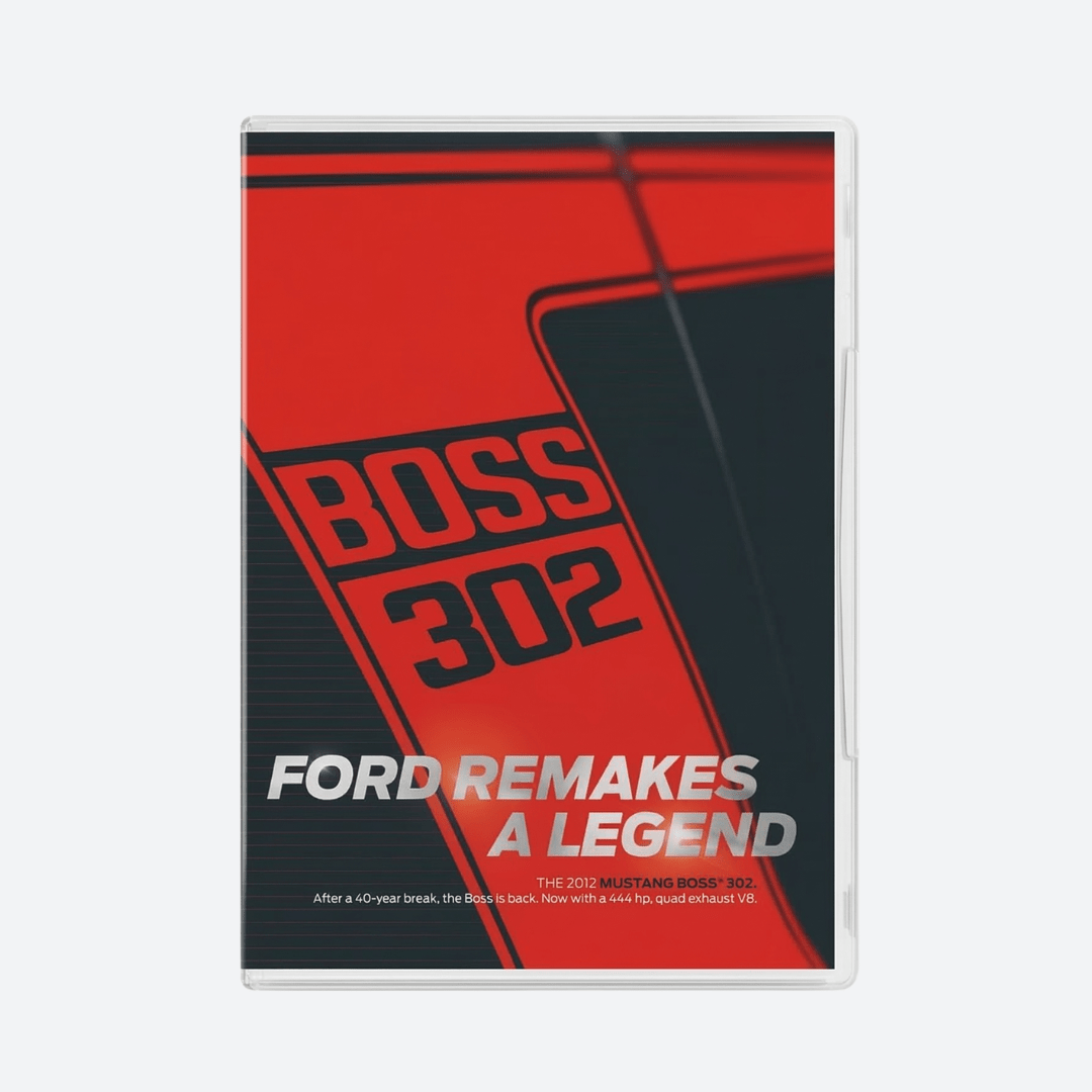 Original BOSS 302 DVD (Owner's Kit) - Ford Show Parts